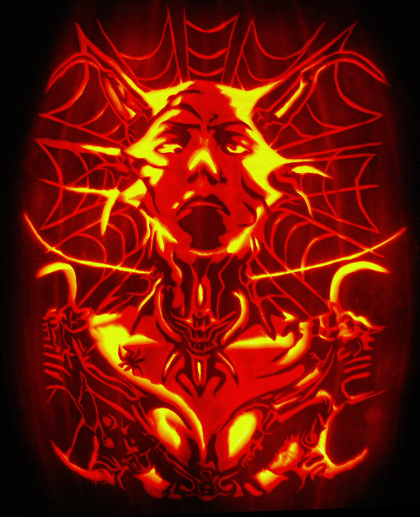 final fantasy pumpkin stencils