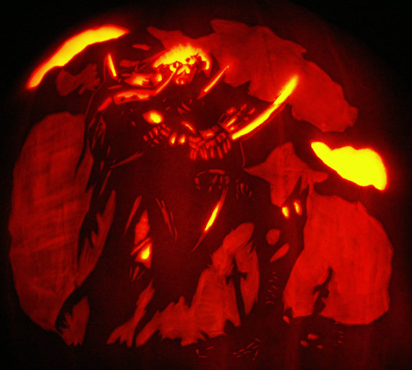 Pumpkin Carving: Vampire Wars - Bane - Joseph