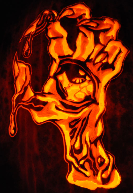 Pumpkin Carving: Hand of Soul Stealer - Heroes of Newerth (HON) - Justin