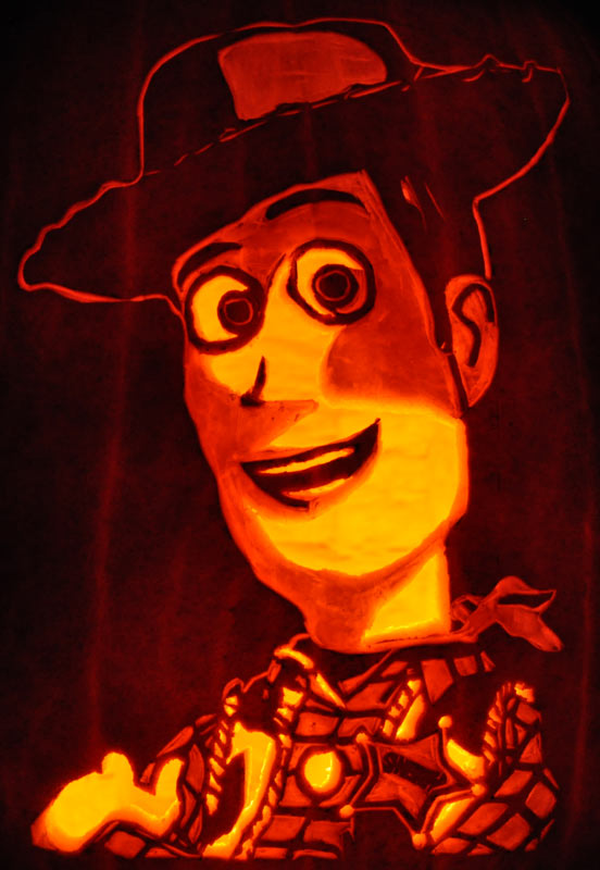 Pumpkin Carving: Woody - Tom