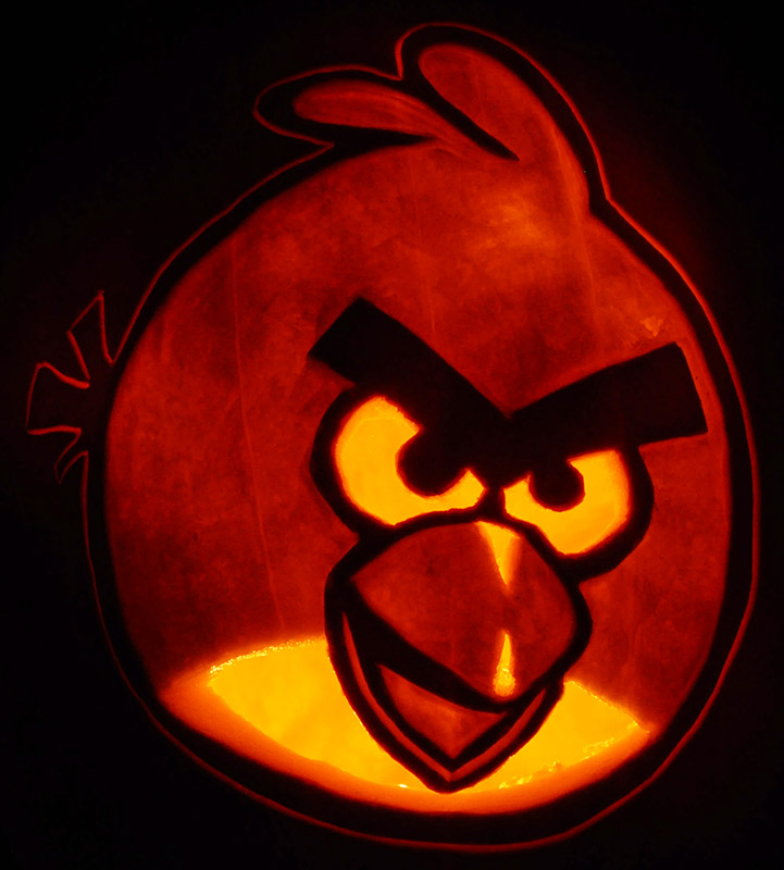 Angry Birds Pumpkin Carving Templates Costumes And More AngryBirdsNest